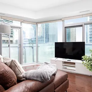  Apartment Downtown Mins From Scotiabank Arena, Tiff, Cn Tower, Union, Mtcc Canada